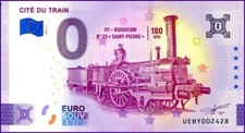 CITE DU TRAIN / BILLET 0 € / NULL EURO-SCHEIN / UEBY 2024-4