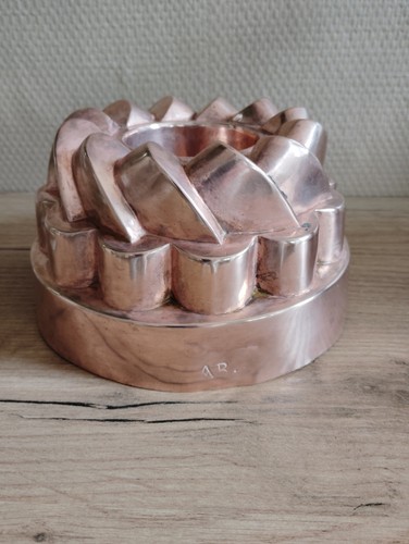 Ancien moule gateau cuivre - ancien,