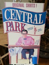 publicité ancienne/Central Park/publicité vintage/clothing publicity/old clothes