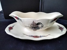 Saucière en faïence de Sarreguemines Modèle Obernai