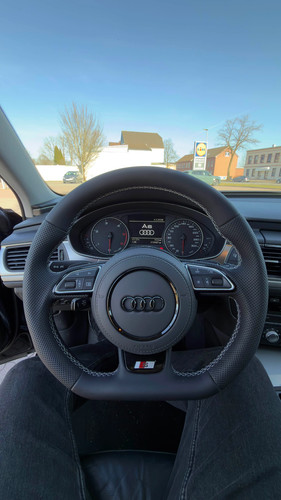 Volant audi line cuir - en,