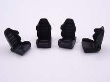 ALEZAN MODELS . ACCESSOIRES 1/43 . SET DE 4 SIEGES BAQUET . ANNEES  2000 ' .