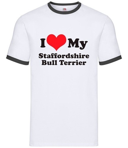 Love staffordshire bull - love,