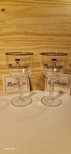 2 verres MAREDSOUS + 4 sous
