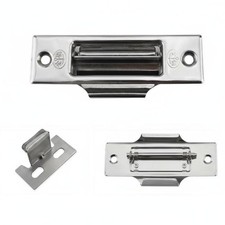 Verrou inox 90° portes