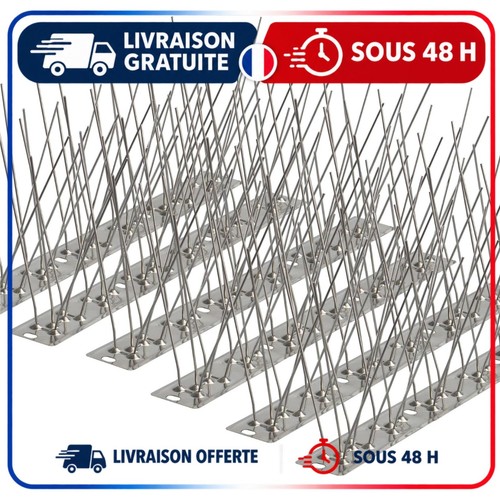 Pics anti oiseaux acier - anti-oiseaux,