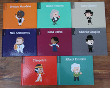 POCKET BIOS - LOT DE 8 LIVRES