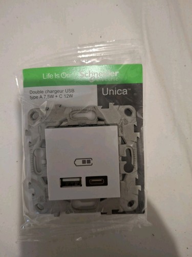 Prise chargeur double usb c - chargeur,