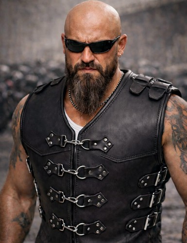 Gilet biker club - de, en