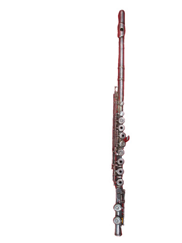 Flute métal argenté - en,