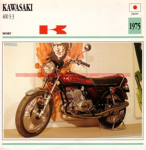 Kawasaki 400 kh400 - kh,