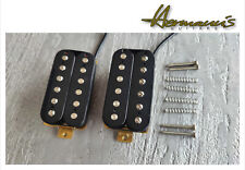Set De Micro Humbucker Alnico V Vintage, Noir, Fait Main, Son De Qualité