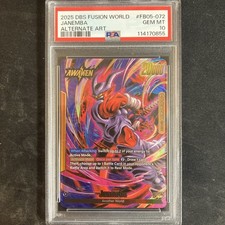 PSA 10 DBS Fusion World FB05 Janemba Leader Alt Art