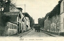 ARPAJON Porte Saint Denis Agricultural Dump Truck Loaded Forage Card