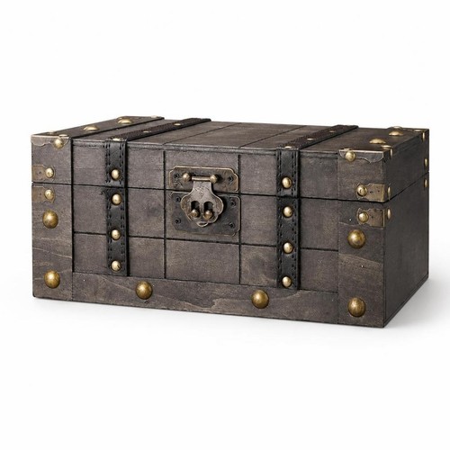 Coffre bois quincaillerie - bois,