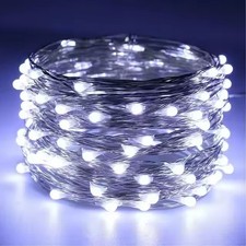 Guirlande LED 10M 100 LED – Fil de Cuivre Flexible – Lumière Décorative – Noël