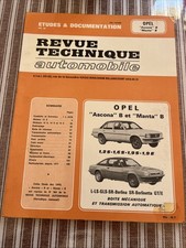 revue technique Opel Ascona