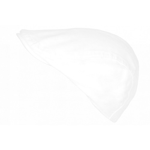 Casquette beret blanc coton - casquette,