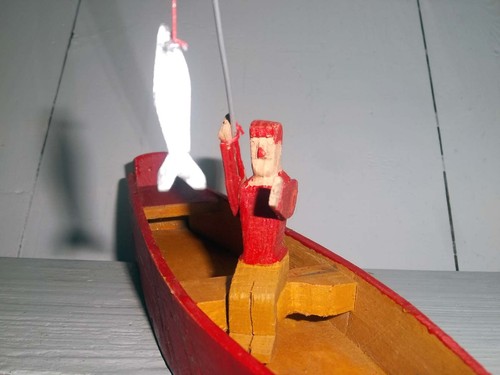 Barque pêcheur jouet - pêcheur,