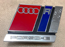 Audi RS2 Porsche 80 Quattro Emblem Logo Written Grille Radiator 8A0853735B