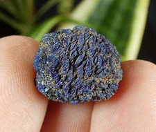 Nodule Azurite Chessylite Chessy les Mines 1.5cm Rhône France collection bleu