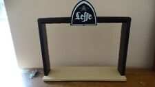 POS BEER LEFFE HOLDER GLASS BOTTLE HOLDER SIGN BEER BELGIUM BISTRO BAR