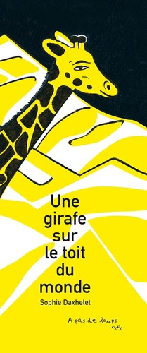 Une girafe sur - , du