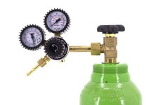 Bouteille de gaz MIX Argon (82%) + CO2 (18%) 10 litres 200BAR + réducteur...