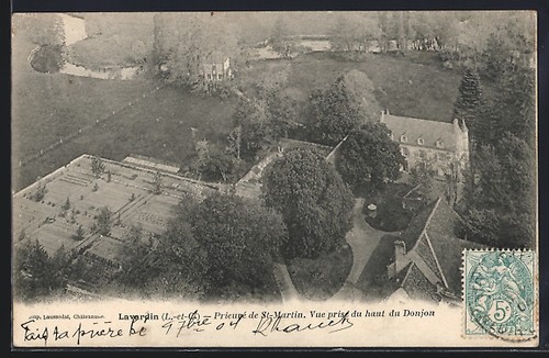Cpa lavardin prieuré - cpa, lavardin,