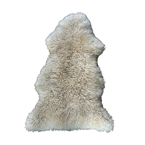 Peau mouton véritable - de,