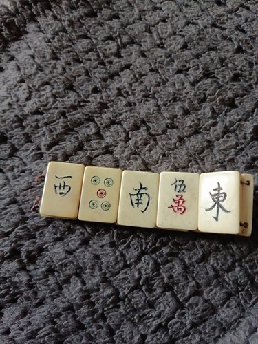 Bracelet tuile mahjong - bracelet, de