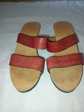 Sabots sandales femme cuir