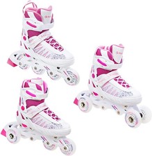 Roller en ligne Grace + patin à roulette + triskate Enfant Mixte taille ajustab