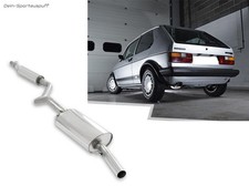 Milltek Échappement Sport En Acier Inoxydable Complet VW Golf 1 GTI 60mm Droit