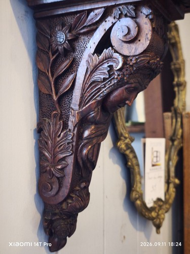 Ancienne console murale - console,