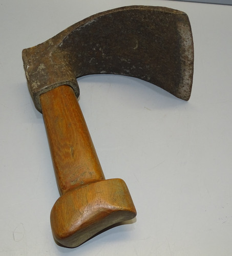 Ancien outil herminette de - -ancien,