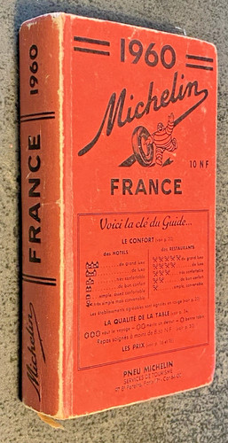 Guide michelin rouge - 1960,