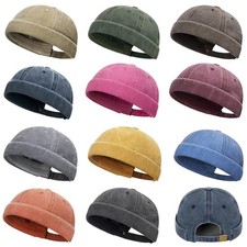 Bonnet unisexe coton sans bord