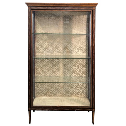 Vitrine marquetée style - vitrine, de
