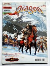 REVUE DRAGON MAGAZINE N° 33 - RPG JDR HEROIC FANTASY SCIENCE FICTION FANTASTIQUE