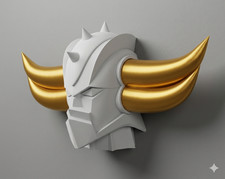 Tête Goldorak murale géante