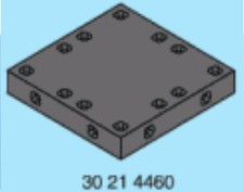 PLAYMOBIL CONNECTEUR BASE GRIS