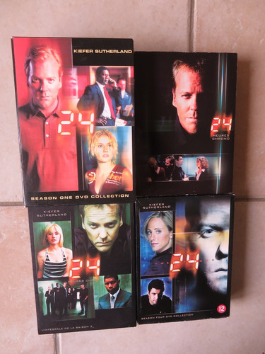 Coffrets dvd intégrale 24h - 4,