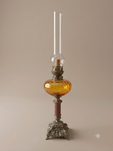 Antique napoleon iii kerosene - antique,