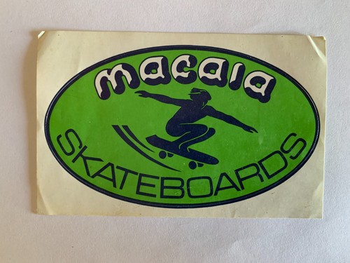 Rare sticker vintage macala - -,