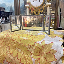 Ancienne Miroir Triptyque De