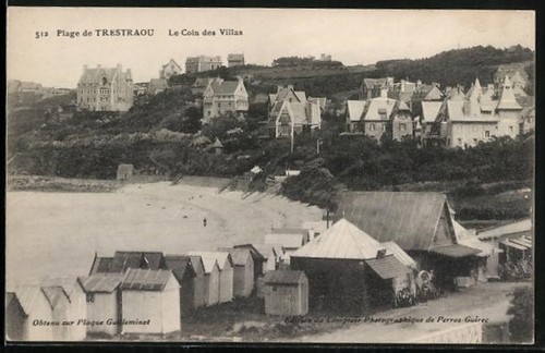 Cpa plage trestraou le - cpa,