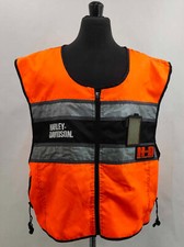 Harley Davidson Fluo Orange Vest Official HD Genuine Motor Clothes Size 3XL