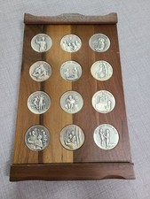 BSA Wittnauer Mint 12 Scout Oath Coins / Medals .999 Silver