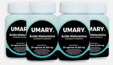UMARYY Hyaluronic Acid 30 Caplets 850 Mg | 4 Pack | FREE SHIPPING